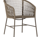 2024 Borek alu rope Lerici chair slate 6629 – ex cushion