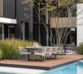 2024 Borek aluminium rope Lerici dining chair slate 6629 – Faro table dekton – Pitelli dining chair – Peniche table (2)