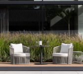 2024 Borek aluminium rope Savona lounge chair 6631 slate – Peniche table(2)