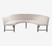 Ronde bank voor tafel