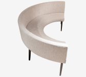 Ronde bank voor tafel 2