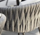 2025 Borek alu rope Genua chair bronze wenge(detail)