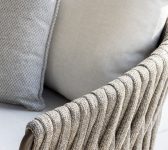 2025 Borek alu rope Genua lounge chair bronze wenge (detail)