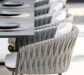 2025 Borek alu rope genua chair bronze wenge