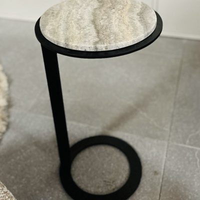 Bijzettafel - Travertin