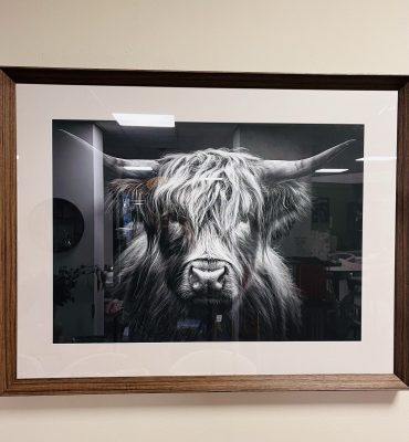 Wanddecoratie - Glass art